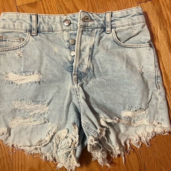 Zara Pants - Zara Faded Blue Denim Pants